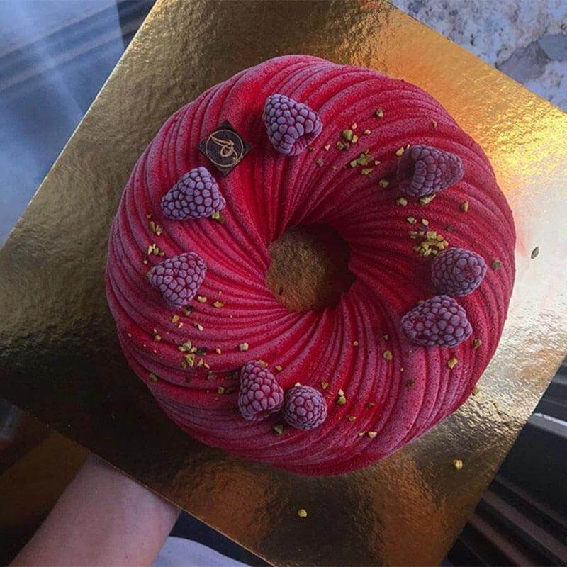 Spiral Silicone Cake and Dessert Mold
