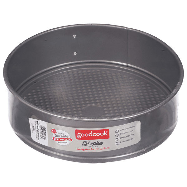 Springform Pan Nonstick 9 Inch Gray - Wine Drop Cookery LLC