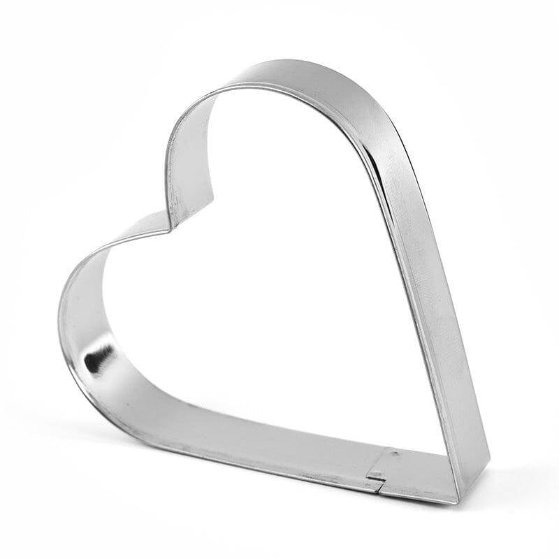 Stainless Steel Heart Cookie Cutters 5-Piece Set - Wine Drop Cookery LLC