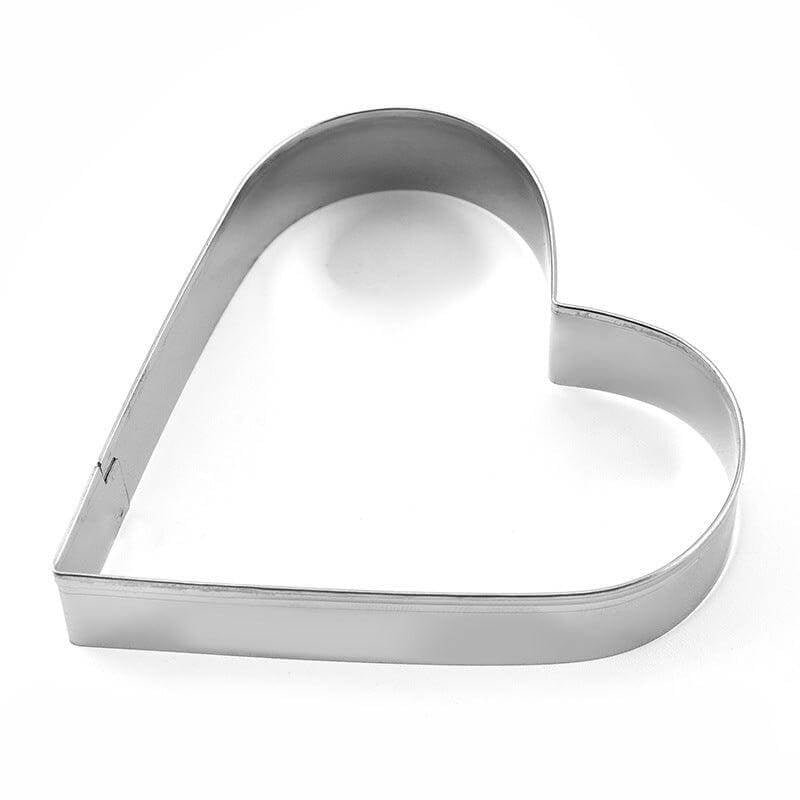 Stainless Steel Heart Cookie Cutters 5-Piece Set - Wine Drop Cookery LLC