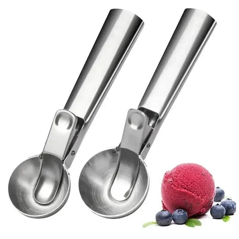 Stainless Steel Ice Cream Scoop - Wine Drop Cookery LLC