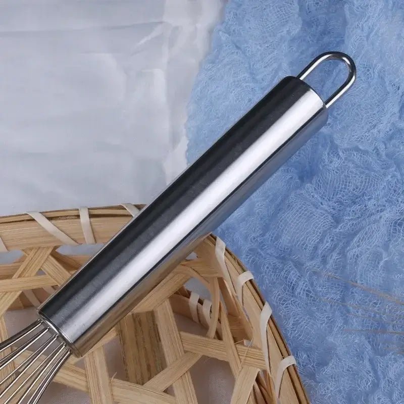 Stainless Steel Whisk Egg Beater - Wine Drop Cookery LLC