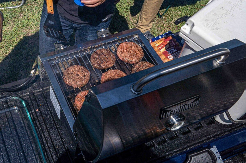 Stainless Tabletop Propane Gas Grill - Wine Drop Cookery LLC