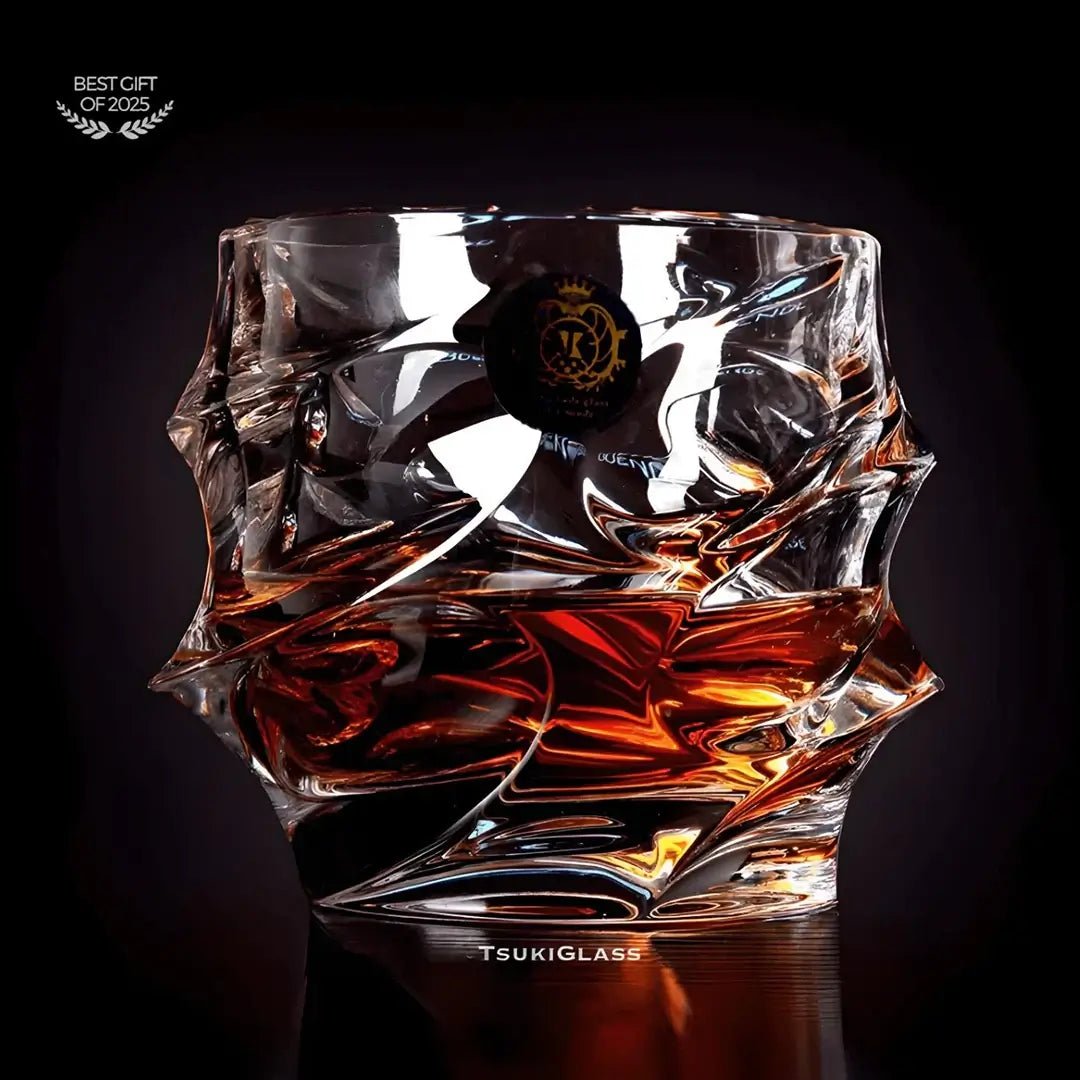 Storm Japanese Crystal Whisky Glass - Wine Drop Cookery LLC