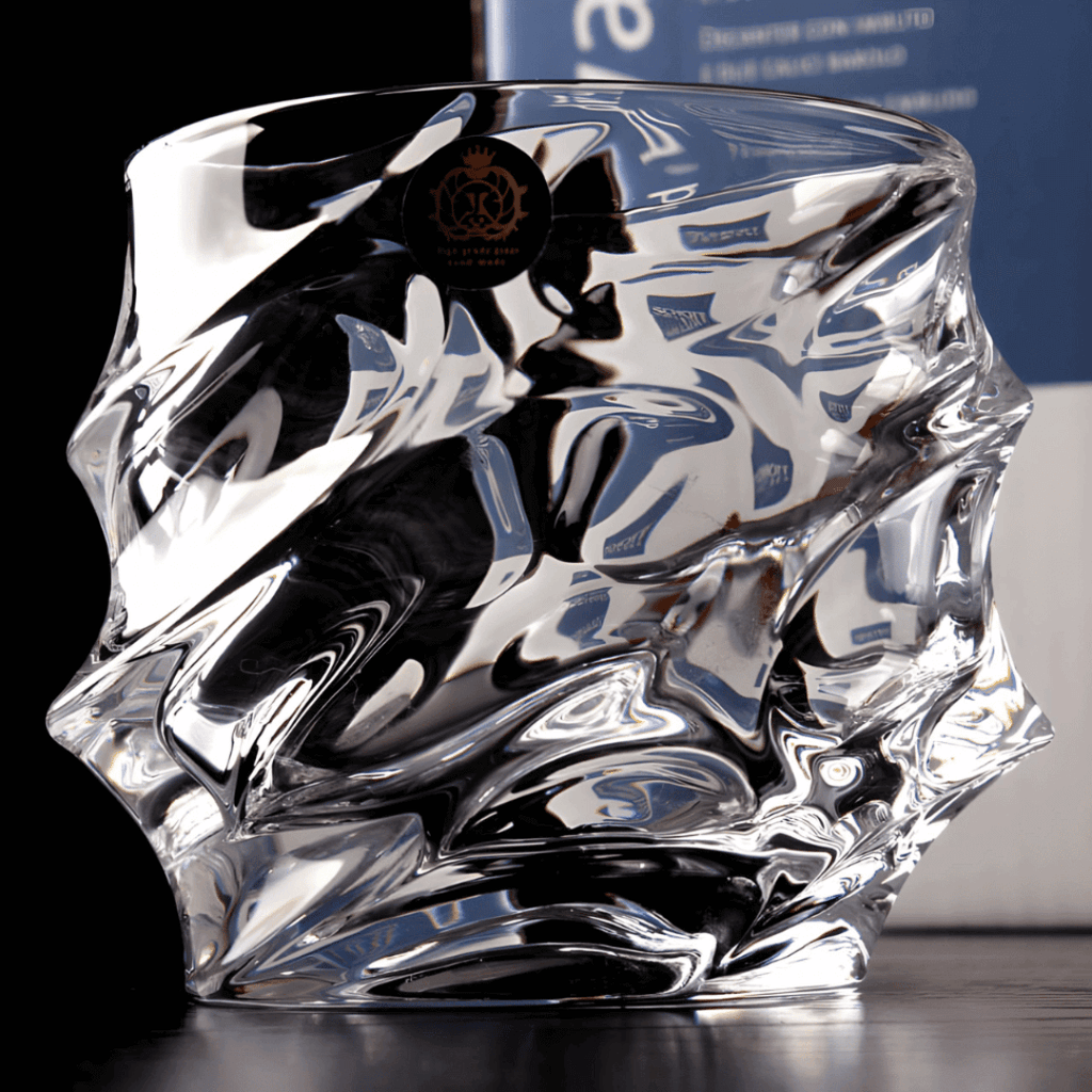 Storm Japanese Crystal Whisky Glass - Wine Drop Cookery LLC