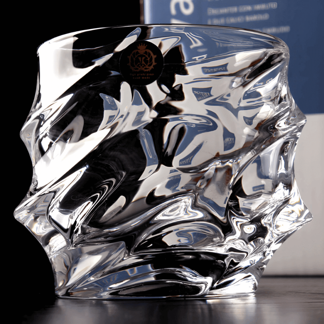 Storm Japanese Crystal Whisky Glass - Wine Drop Cookery LLC