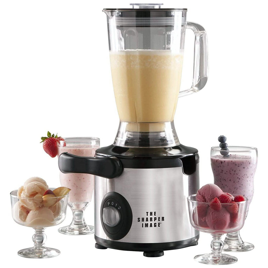 The juicer attachment fitted to the base unit