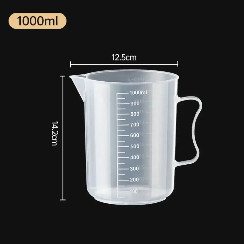 Thickened Plastic Measuring Cup with Scale - Wine Drop Cookery LLC
