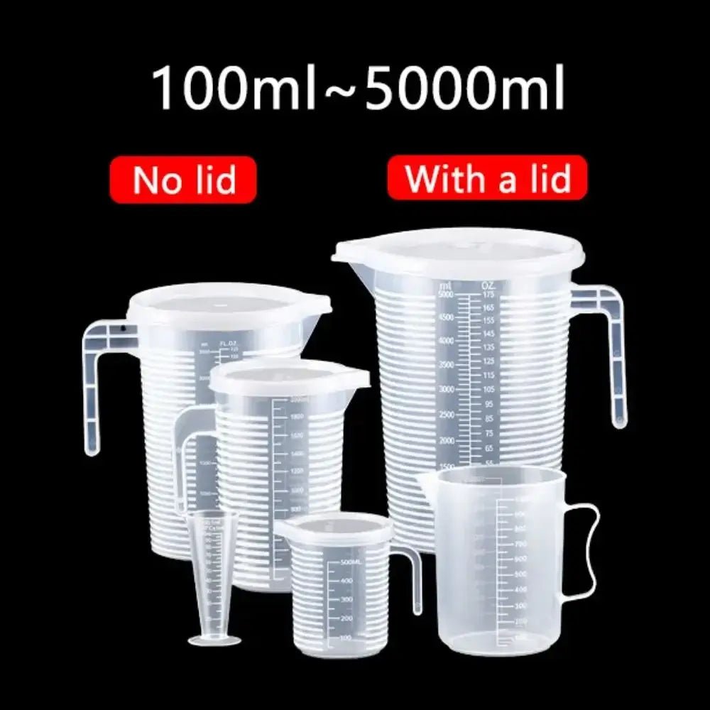Thickened Plastic Measuring Cup with Scale - Wine Drop Cookery LLC