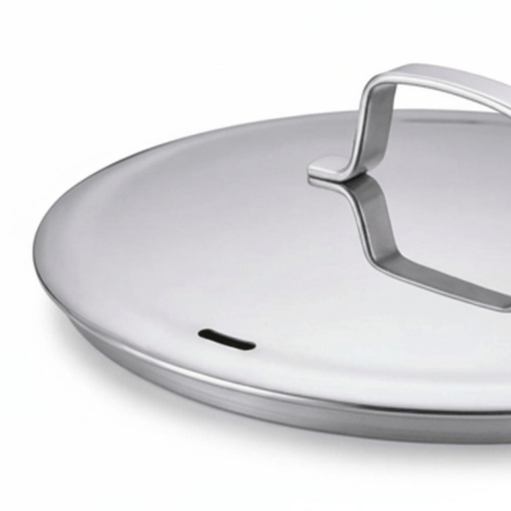 5-Ply Stainless Stock Pot with Lid, 7-Qt
