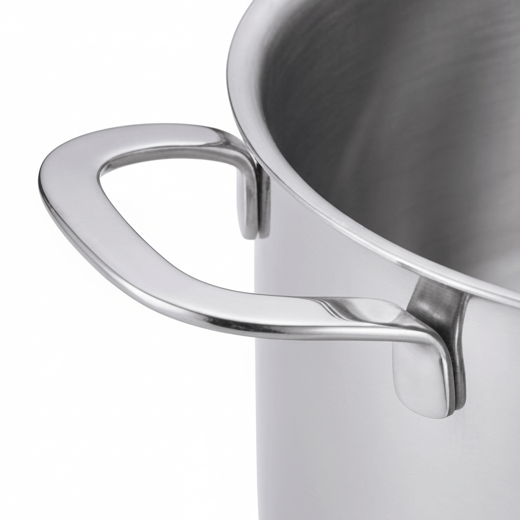 5-Ply Stainless Stock Pot with Lid, 7-Qt