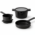 Ceramic Nonstick 5-Piece Stackable Set