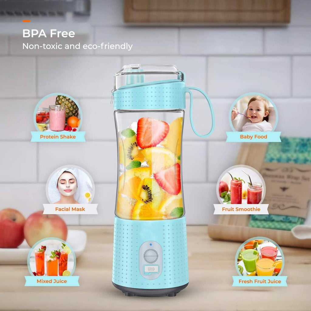 USB rechargeable portable blender, 380 ml