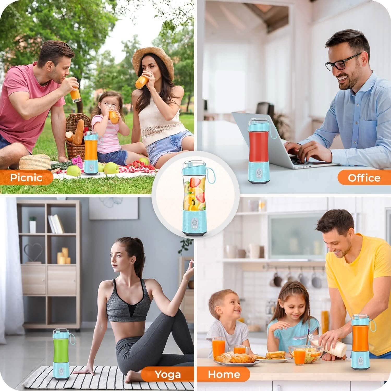 USB Rechargeable Portable Blender - Wine Drop Cookery