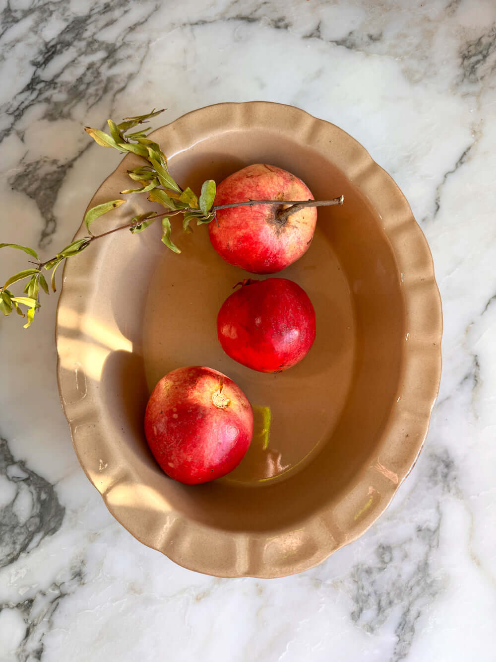 Vintage French Oval Pie Dish, 10 Inch - Wine Drop Cookery LLC