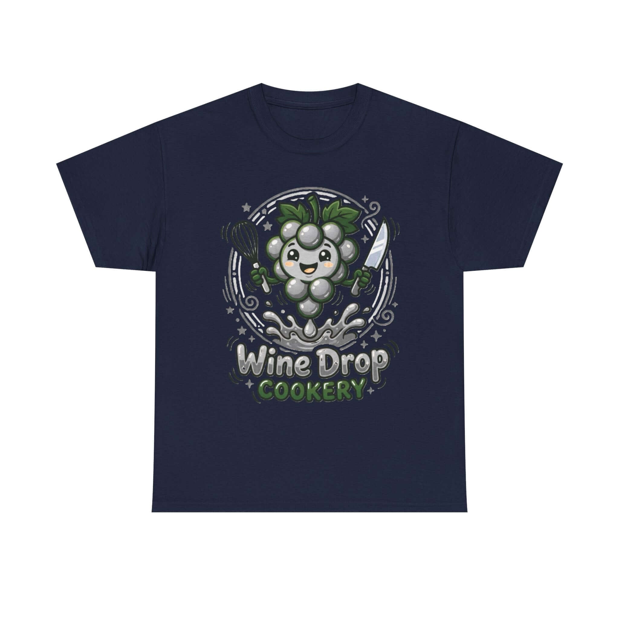 Wine Drop Cookery Chef D Grape Shirt - Wine Drop Cookery LLC