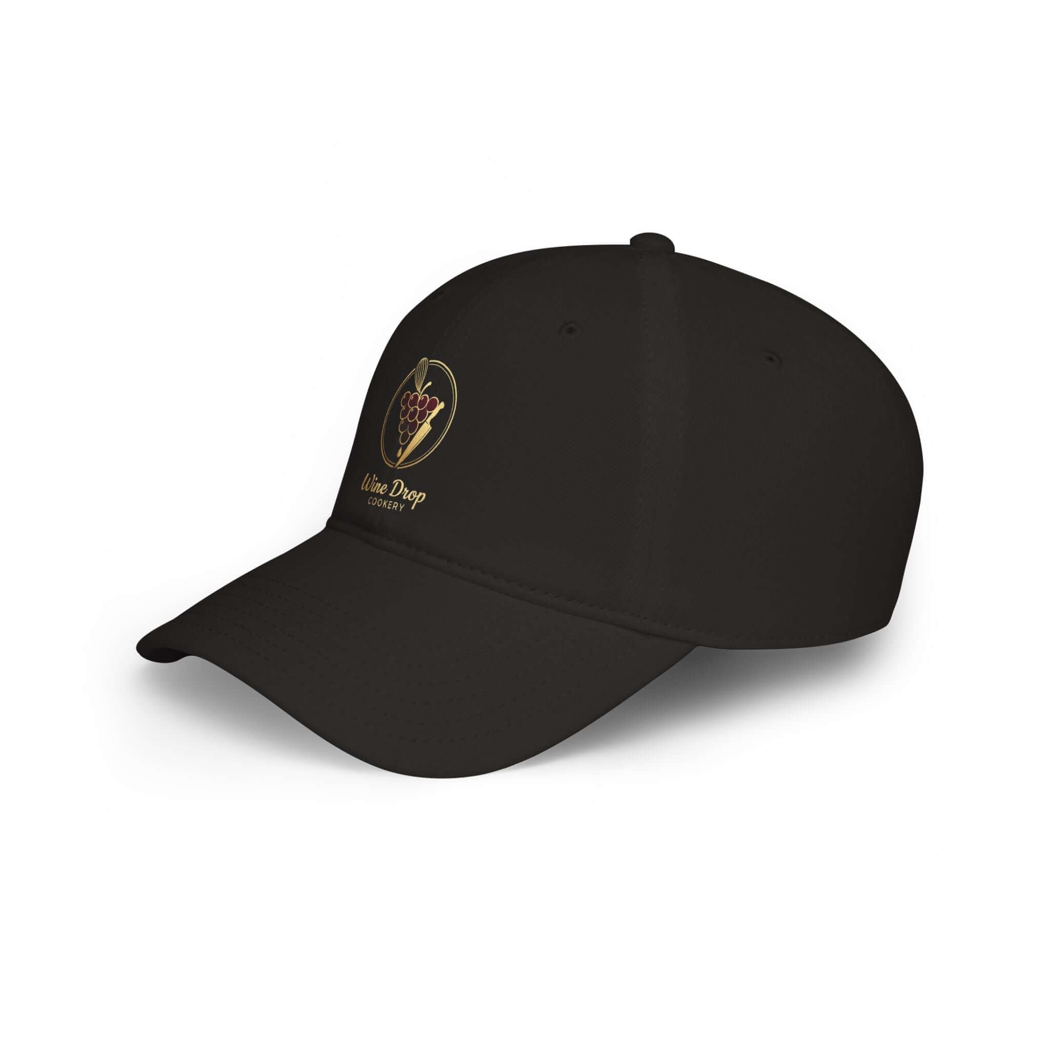 Wine Drop Cookery Logo Baseball Cap - Wine Drop Cookery LLC