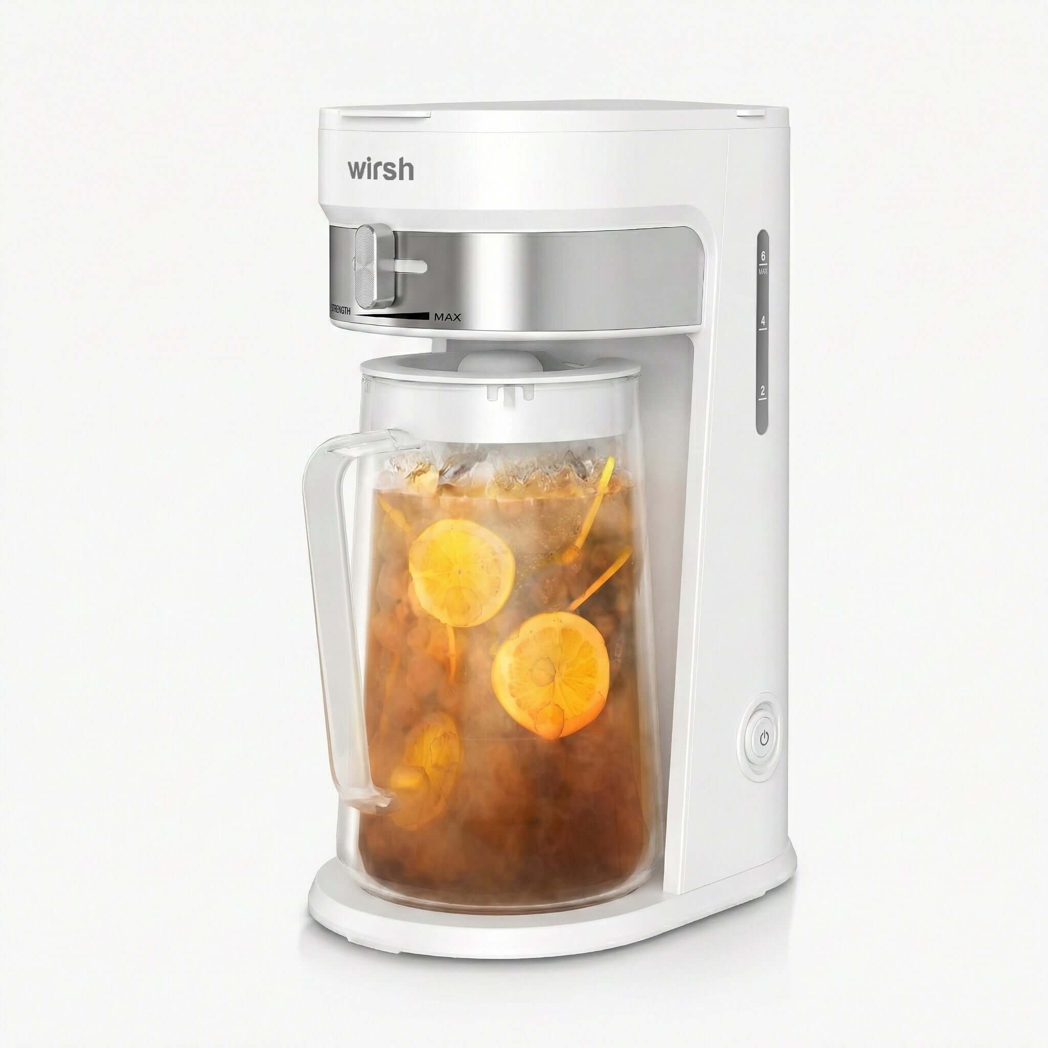 Wirsh Iced Coffee Maker,  Iced Tea Maker with 85 Ounce Pitcher - Wine Drop Cookery